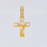 Dije Cruz San Miguel 12.1g / 5.1cm Oro Amarillo 18K