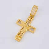 Dije Cruz San Miguel 12.1g / 5.1cm Oro Amarillo 18K
