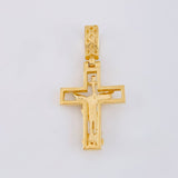 Dije Cruz San Miguel 12.1g / 5.1cm Oro Amarillo 18K