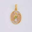 Dije San Judas 4.4g / 3.3cm Tres Oros 18K