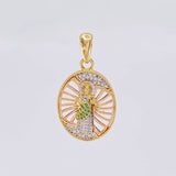 Dije San Judas 4.4g / 3.3cm Tres Oros 18K