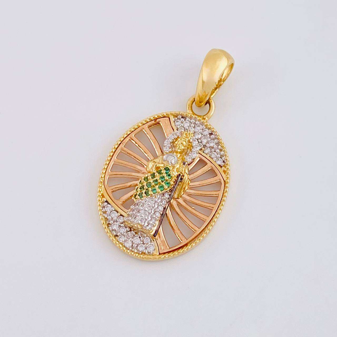 Dije San Judas 4.4g / 3.3cm Tres Oros 18K