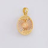 Dije San Judas 4.4g / 3.3cm Tres Oros 18K