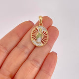 Dije San Judas 4.4g / 3.3cm Tres Oros 18K