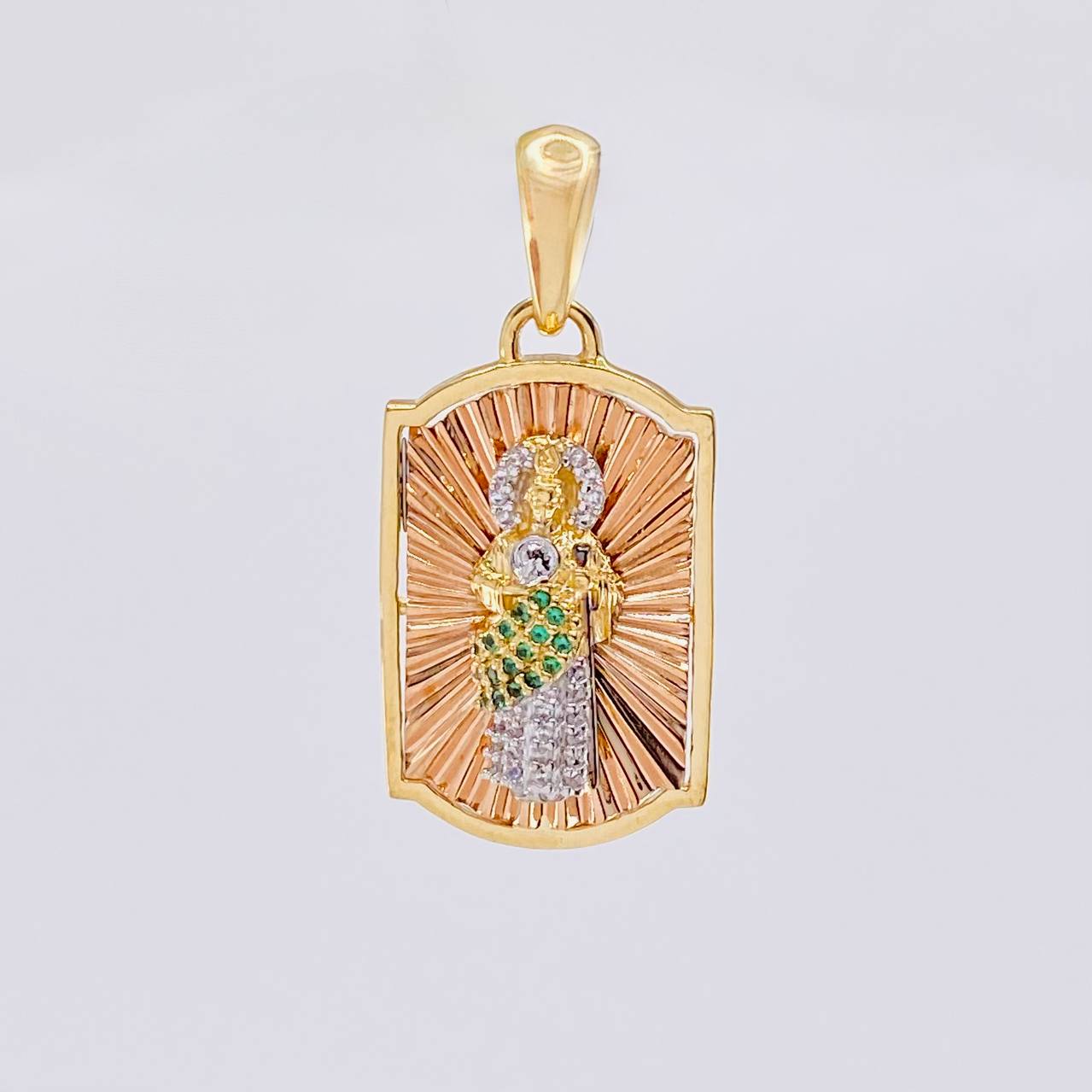 Dije Marco San Judas 4.9g / 3.2cm Tres Oros 18K