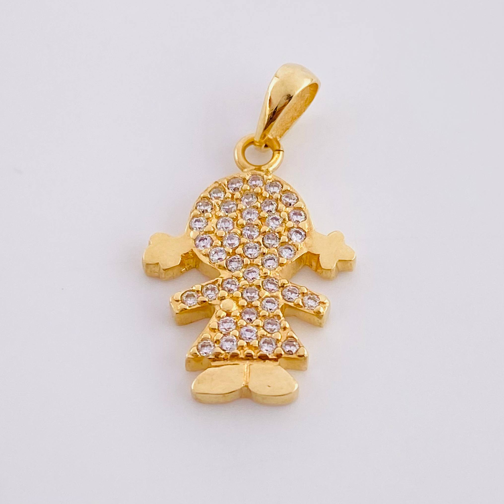 Dije Niña 2.25g / 2.6cm Oro Amarillo 18K