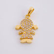 Dije Niña 2.25g / 2.6cm Oro Amarillo 18K