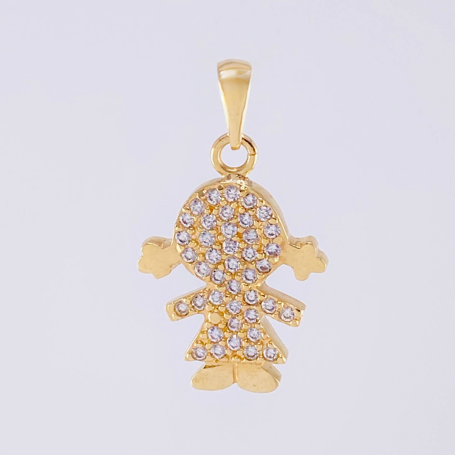 Dije Niña 2.25g / 2.6cm Oro Amarillo 18K