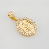 Dije Virgen Milagrosa 1.8g / 2cm Oro Amarillo 18K