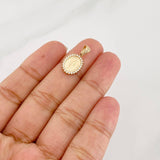 Dije Virgen Milagrosa 1.8g / 2cm Oro Amarillo 18K