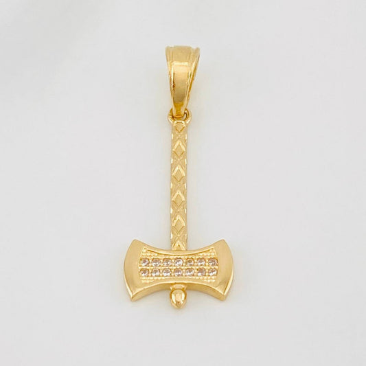 Dije Hacha 1.65g / 3cm Oro Amarillo 18K
