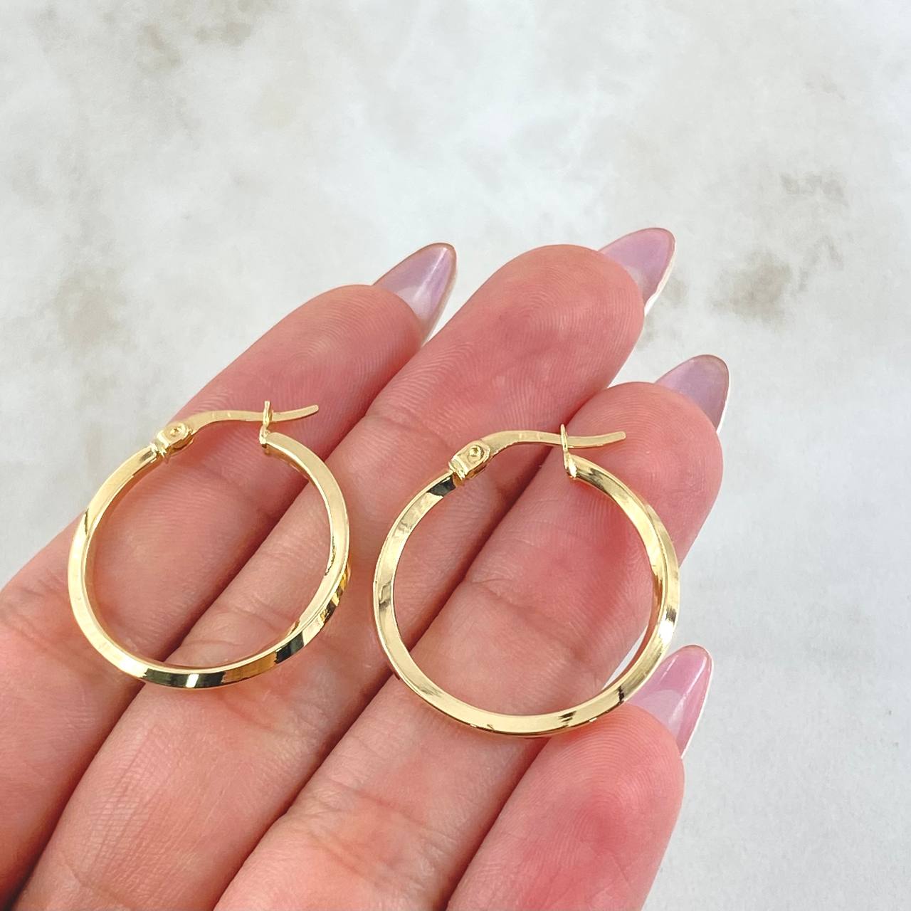Candongas Andy 1.75gr / 2.6cm / Oro Amarillo 18K *