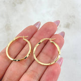 Candongas Andy 1.75gr / 2.6cm / Oro Amarillo 18K *