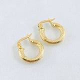 Candongas Mary 1.1gr / 1.5cm / Oro Amarillo 18K *