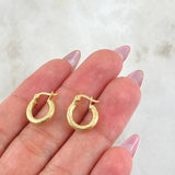 Candongas Mary 1.1gr / 1.5cm / Oro Amarillo 18K *