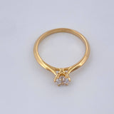 Anillo Puente 1.65gr / T4 1/2 / Oro Amarillo 18K %