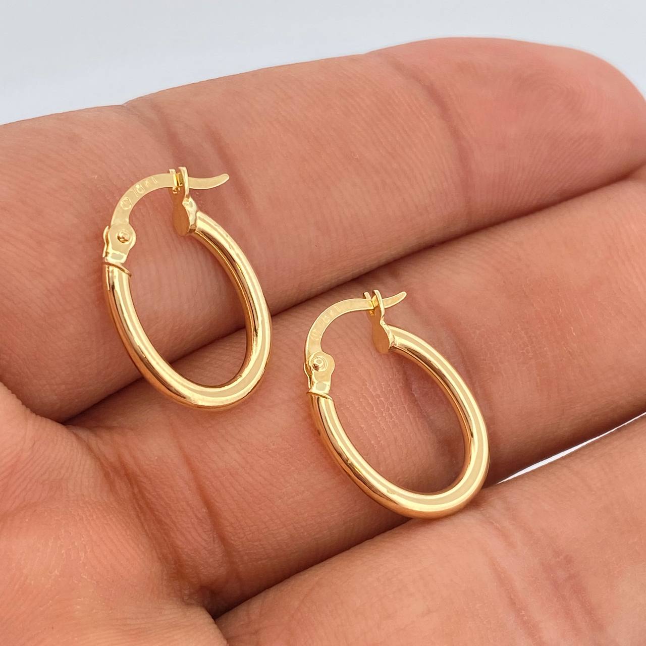 Candongas Jass 1.2gr / 2cm / Oro Amarillo 18K %