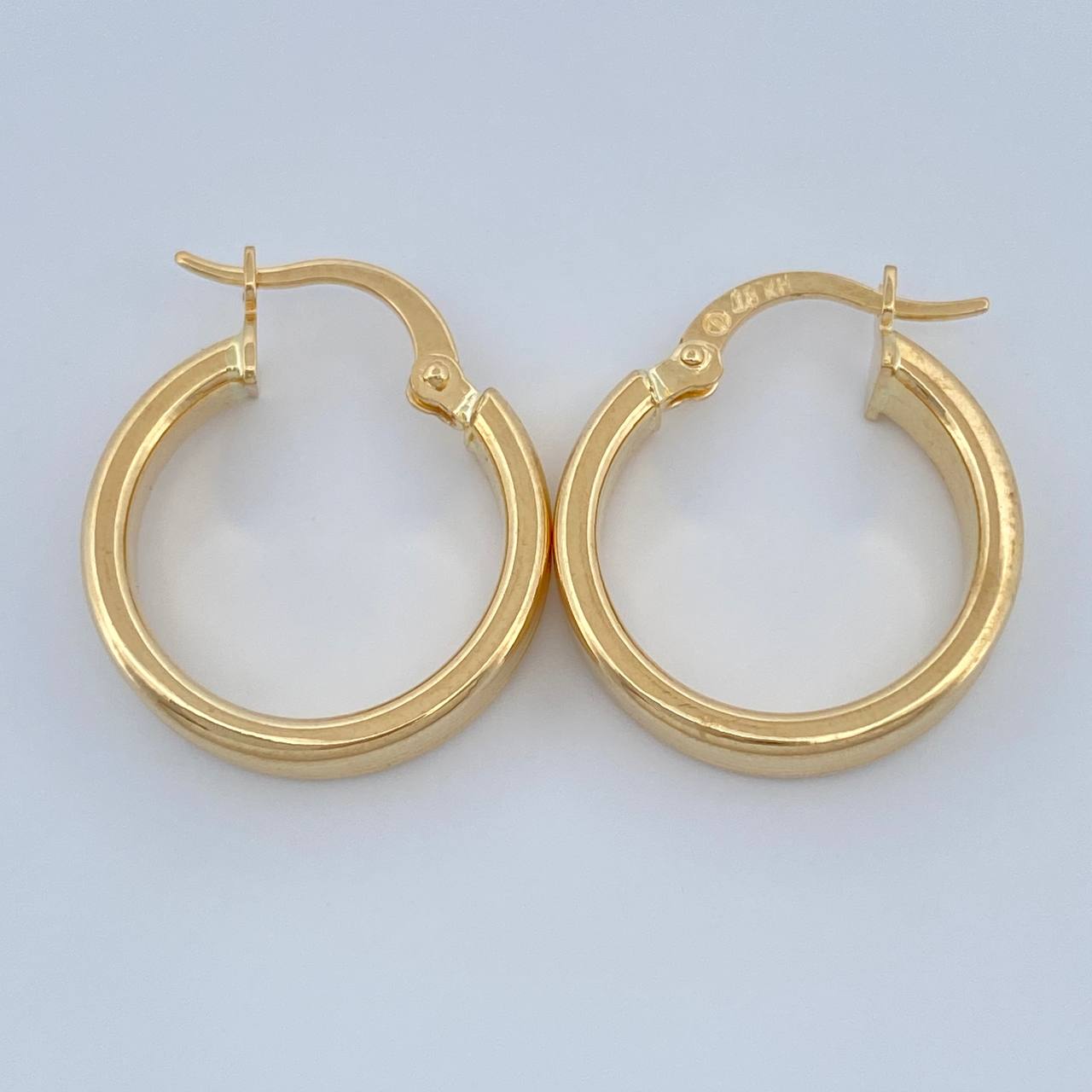 Candongas Andy 2.3gr / 2cm / Oro Amarillo 18K %