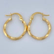 Candongas Eve 1.1gr / 2cm / Oro Amarillo 18K %
