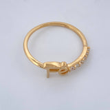Anillo Fe 1.35gr / T4 1/2 / Oro Amarillo 18K %
