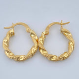 Candongas Milu 1.85gr / 2.4cm / Oro Amarillo 18K %