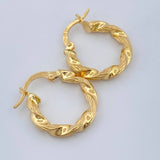 Candongas Milu 1.85gr / 2.4cm / Oro Amarillo 18K %