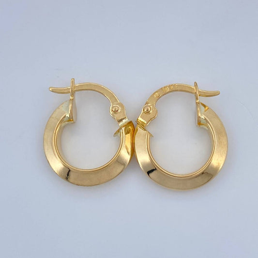 Candongas Clau 1.15gr / 1.5cm / Oro Amarillo 18K %