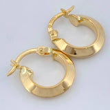 Candongas Clau 1.15gr / 1.5cm / Oro Amarillo 18K %