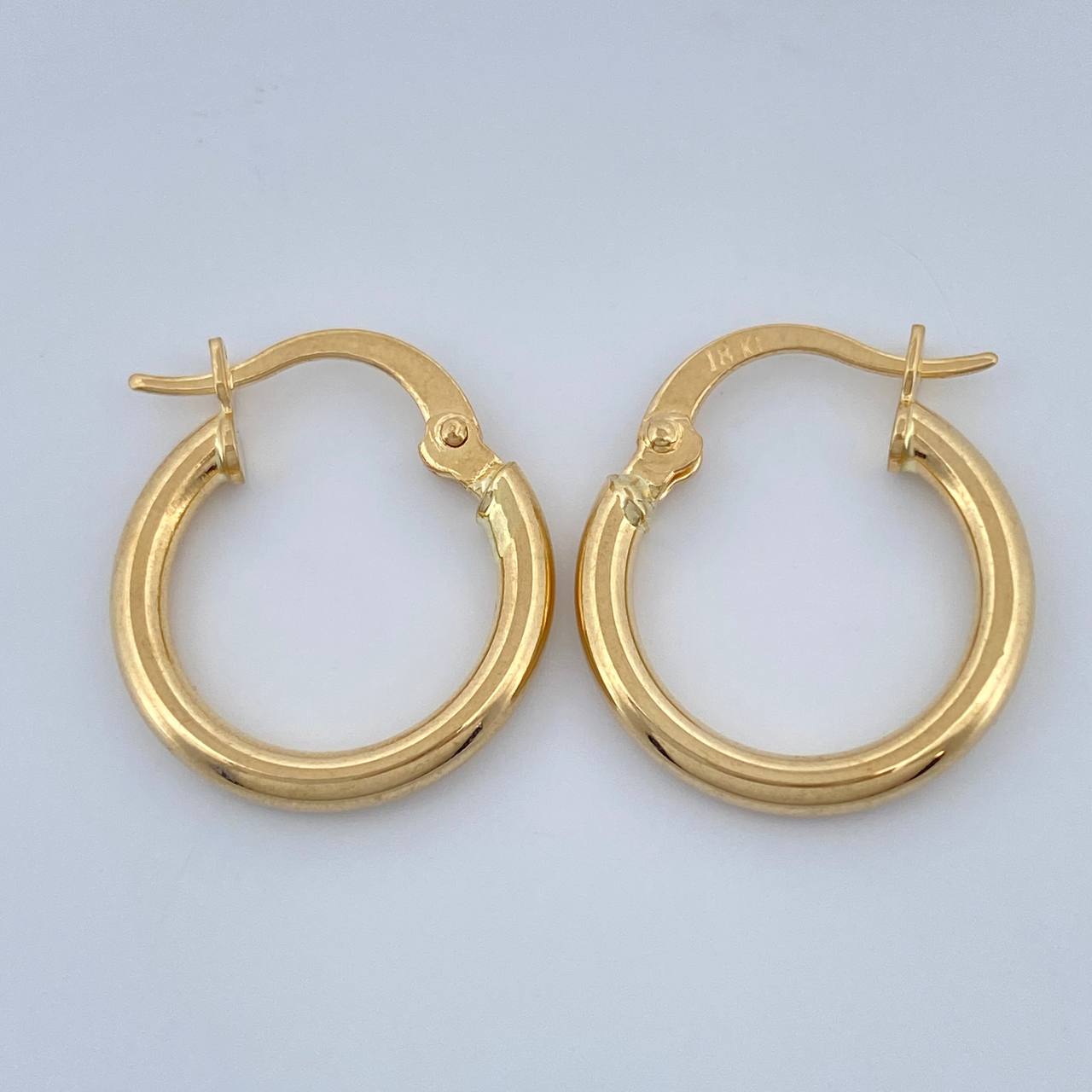 Candongas Jass 1.1gr / 1.7cm / Oro Amarillo 18K %