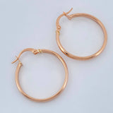 Candongas Nati 1.7gr / 2.6cm / Oro Rosa 18K %