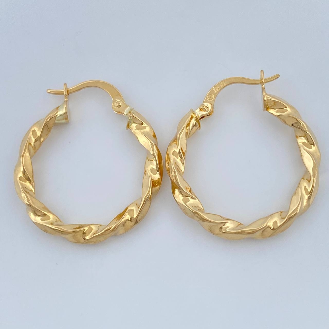 Candongas Kari 2gr / 2.5cm / Oro Amarillo 18K %