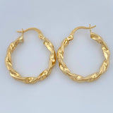 Candongas Kari 2gr / 2.5cm / Oro Amarillo 18K %