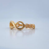 Anillo Infinito 2.7gr / T6 / Oro Amarillo 18K %