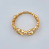 Anillo Infinito 2.7gr / T6 / Oro Amarillo 18K %