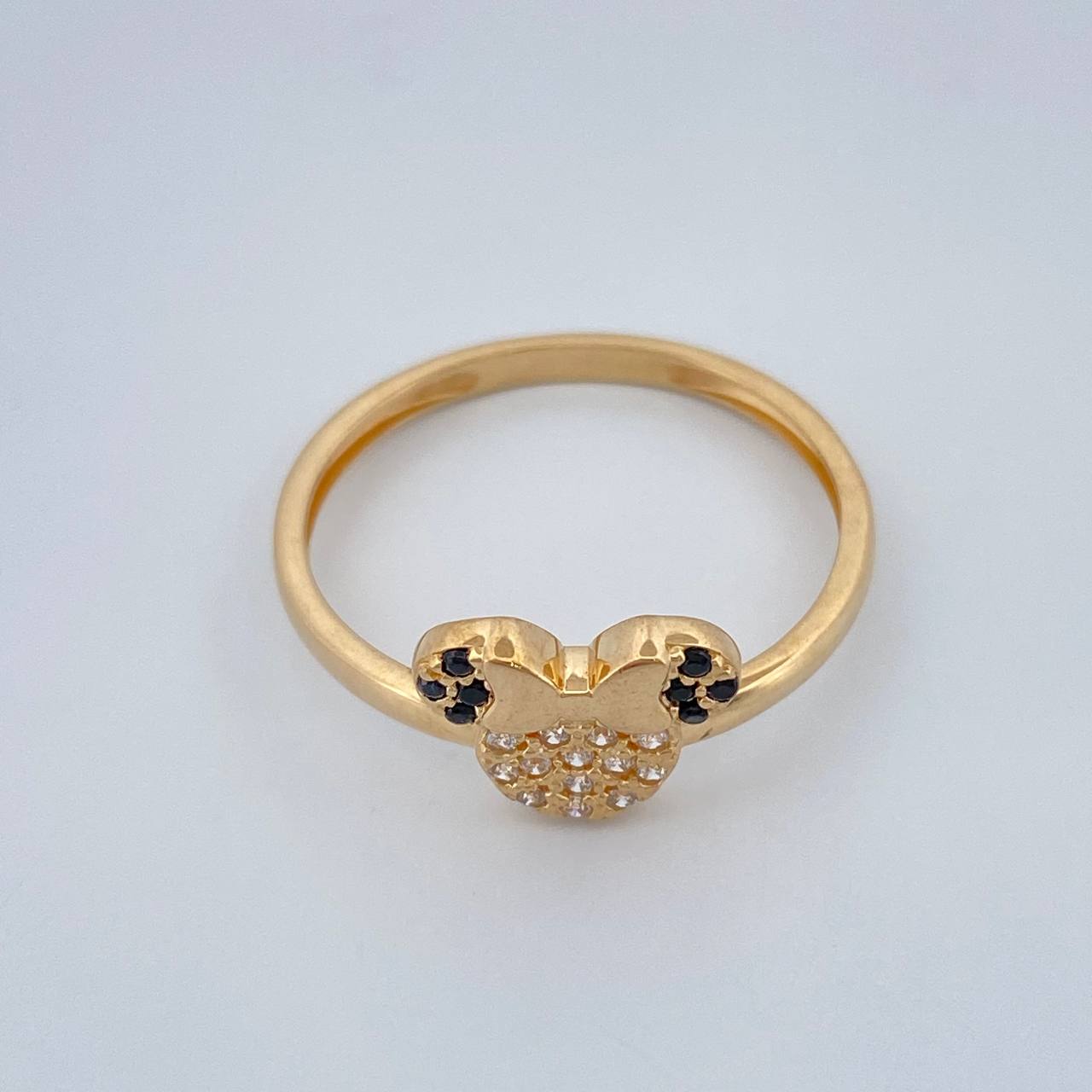 Anillo Ratona 1.9gr / T7 1/2 / Oro Amarillo 18K %