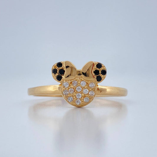Anillo Ratona 1.9gr / T7 1/2 / Oro Amarillo 18K %