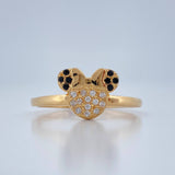 Anillo Ratona 1.9gr / T7 1/2 / Oro Amarillo 18K %