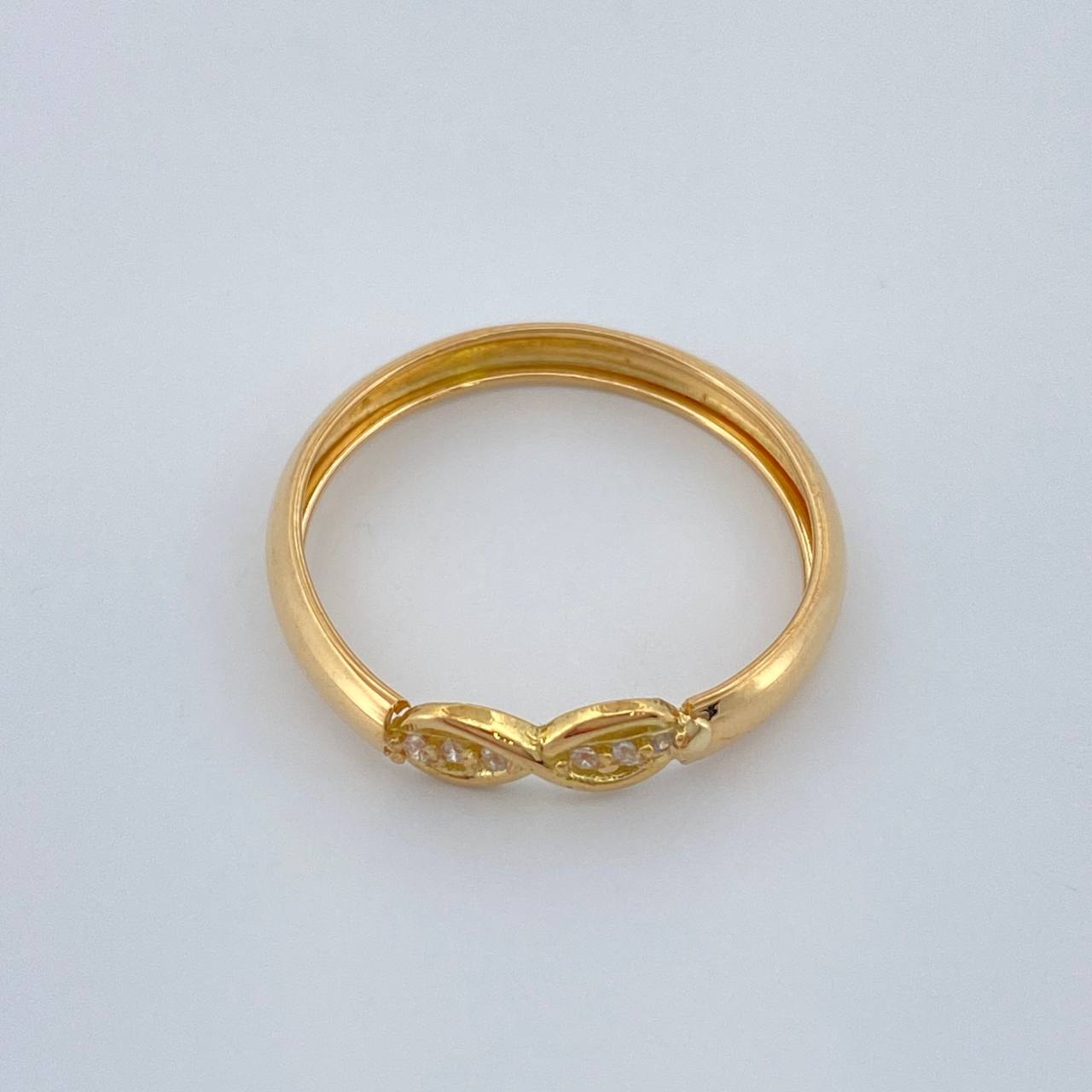Anillo Infinito 0.9gr / T5 3/4 / Oro Amarillo 18K +
