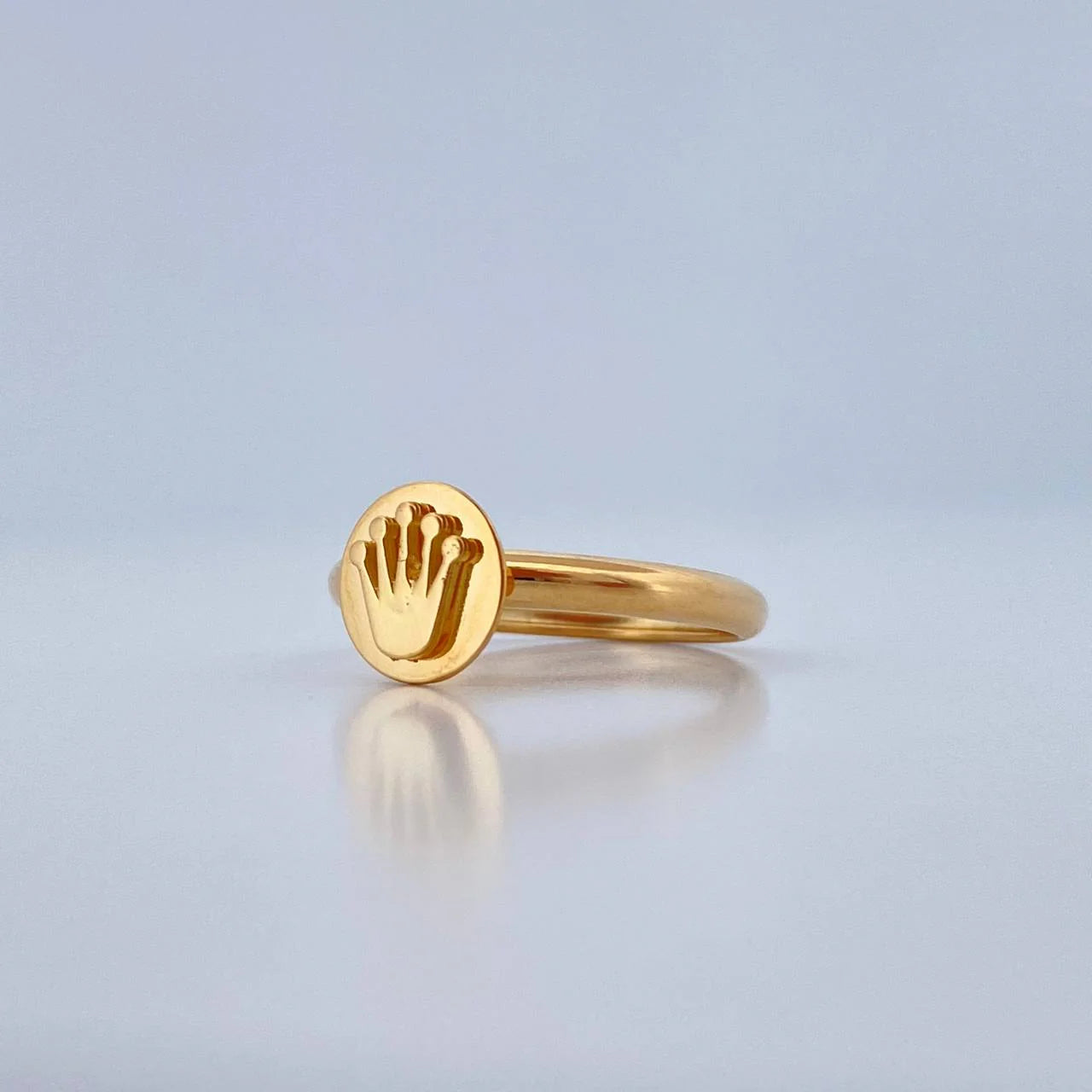 Anillo Corona 1g / T5 3/4 Oro Amarillo 18K