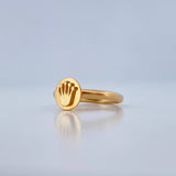 Anillo Corona 1g / T5 3/4 Oro Amarillo 18K