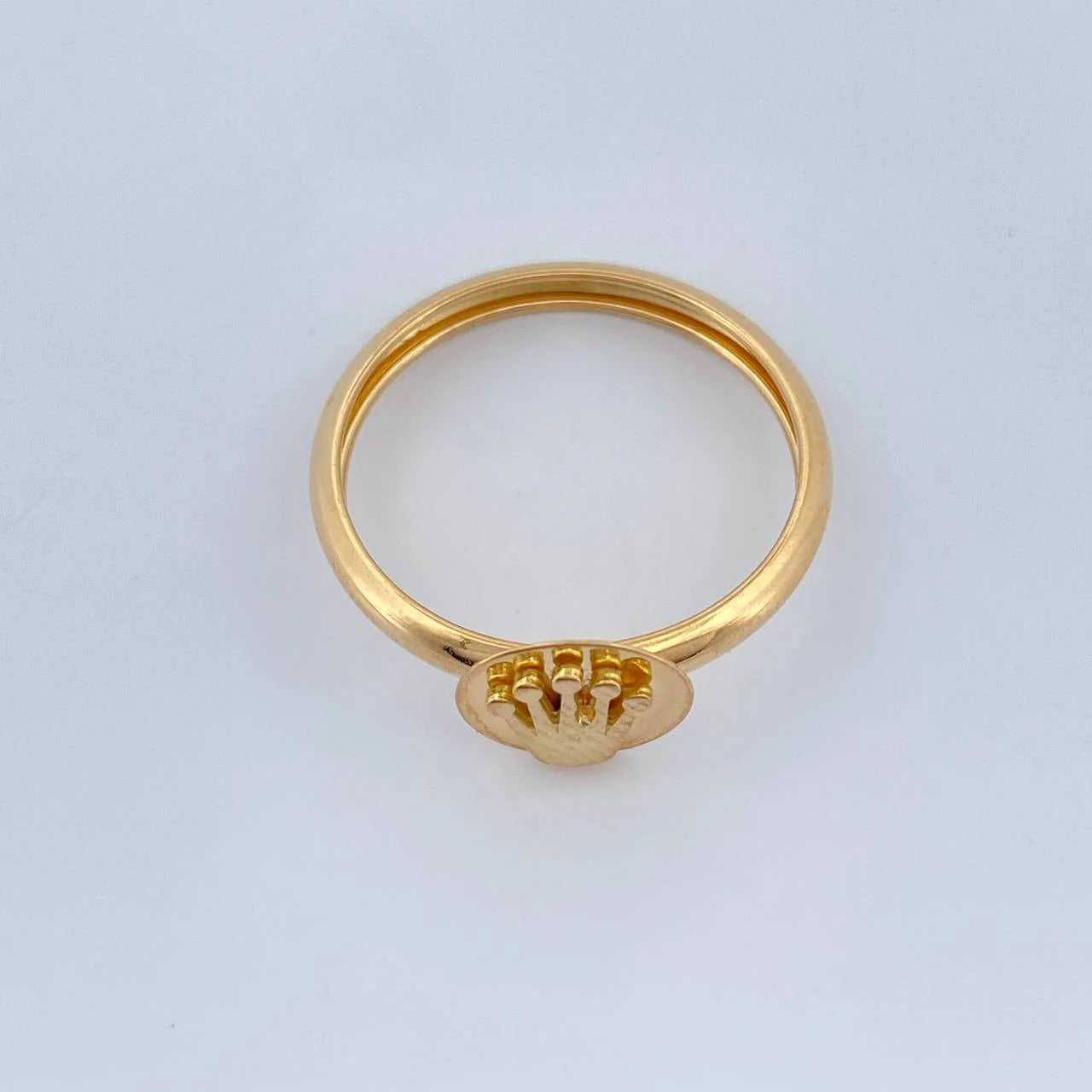 Anillo Corona 1g / T5 3/4 Oro Amarillo 18K