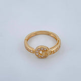 Anillo BV 3.3gr / T7 1/2 / Oro Amarillo 18K %