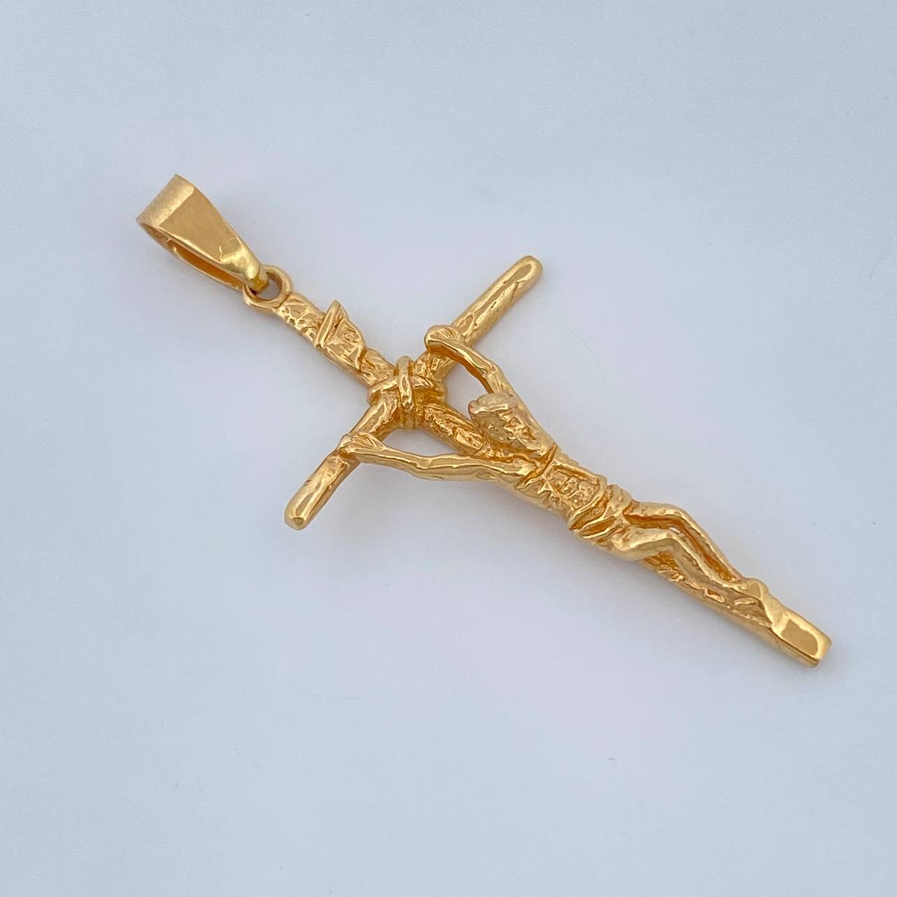 Cruz Cristo 3.7gr / 4.5cm / Oro Amarillo 18 %