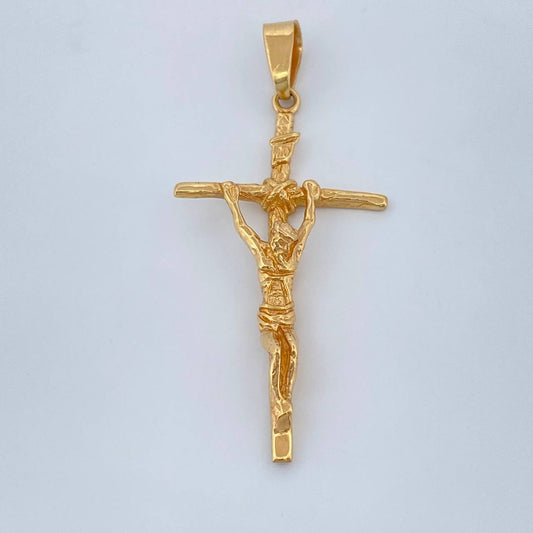 Cruz Cristo 3.7gr / 4.5cm / Oro Amarillo 18 %