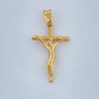 Dije Cruz Cristo 1.25gr / 2.8cm / Oro Amarillo 18K +