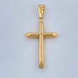Dije Cruz 1.55gr / 4.5cm / Oro Amarillo 18K +