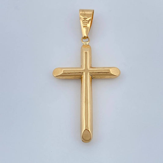 Dije Cruz 1.55gr / 4.5cm / Oro Amarillo 18K +