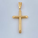Dije Cruz 1.55gr / 4.5cm / Oro Amarillo 18K +