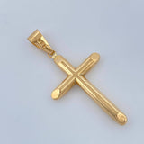 Dije Cruz 1.55gr / 4.5cm / Oro Amarillo 18K +