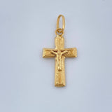 Dije Cruz Cristo 0.5gr / 2cm / Oro Amarillo 18K +